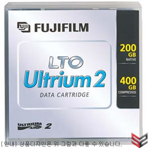 백업테이프 LTO2 200GB/400GB fujifilm